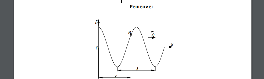 Уравнение плоской волны имеет вид (x,t) =0,005cos(628t - 2x) (м). Определить: 1) частоту колебаний и длину волны