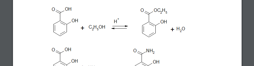 Среди предложенных выберите соединения, которые реагируют с салициловой кислотой: этанол, HCl, NH3, Cl2, NaOH. Напишите эти реакции
