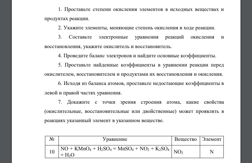 Определите степень окисления элементов mno2