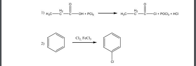 Из бензола и пропионовой кислоты синтезируйте этил(пхлорфенил)кетон. Для полученного кетона напишите реакции с: Приведите механизмы реакций