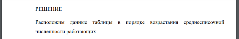 По данным таблицы 1.N построить ряд распределения по числу работающих, образовав пять групп заводов с равными интервалами. Сделать