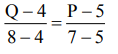 При цене = 5 у.д.е. объем спроса = 4 шт., а при цене = 7, объем спроса = 8. Чему равна минимальная цена (представьте алгебраическое и графическое решение