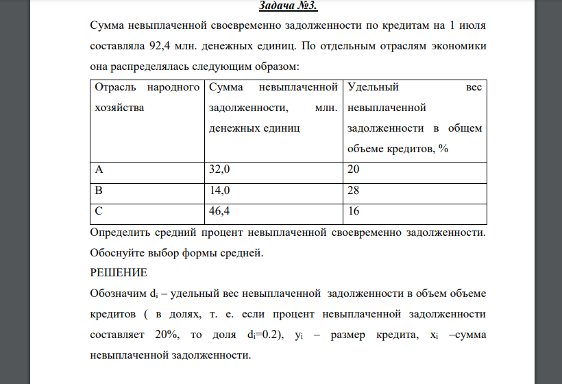 Сумма невыплаченной своевременно задолженности по кредитам на 1 июля составляла 92,4 млн. денежных единиц