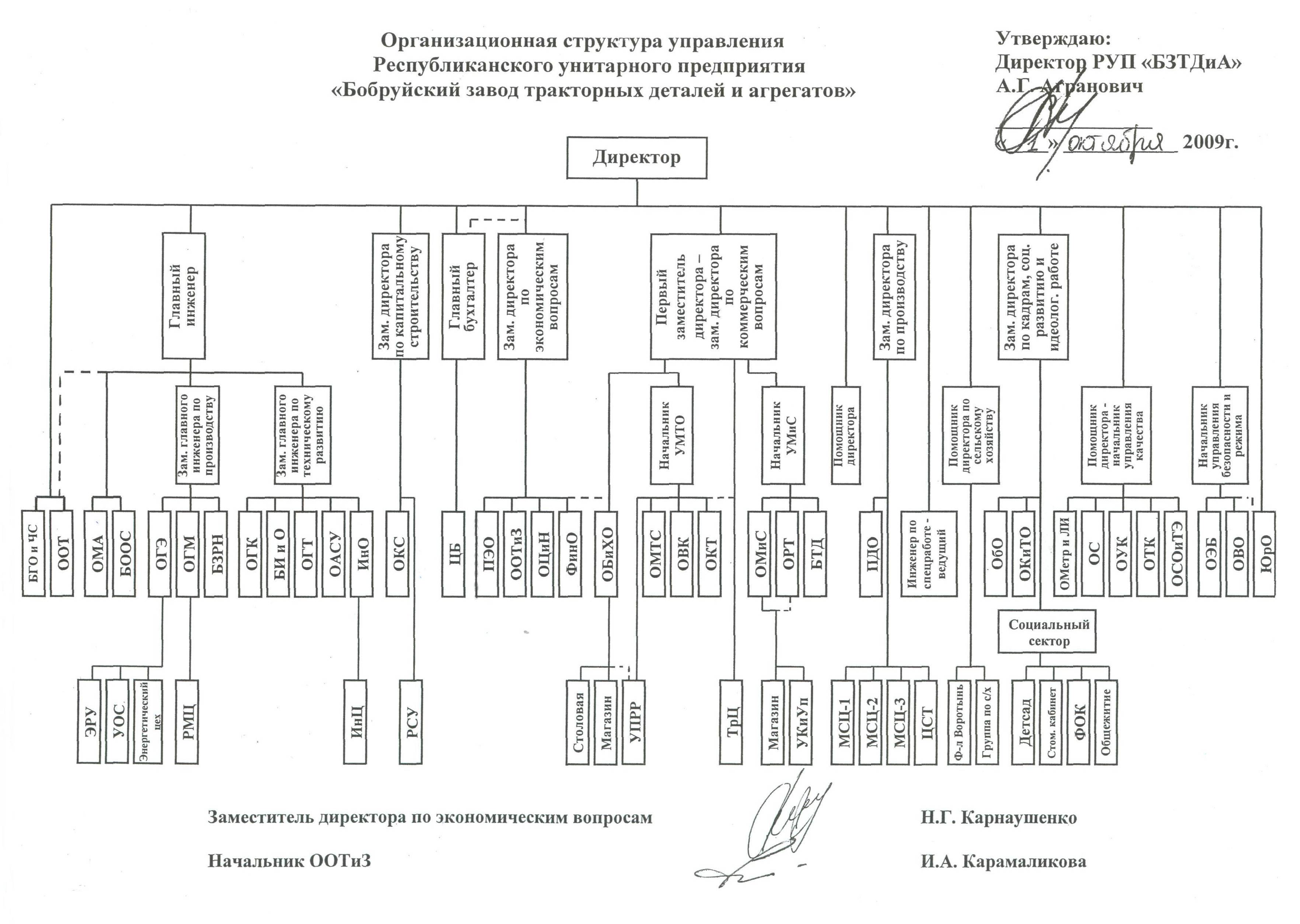 Организационная структура