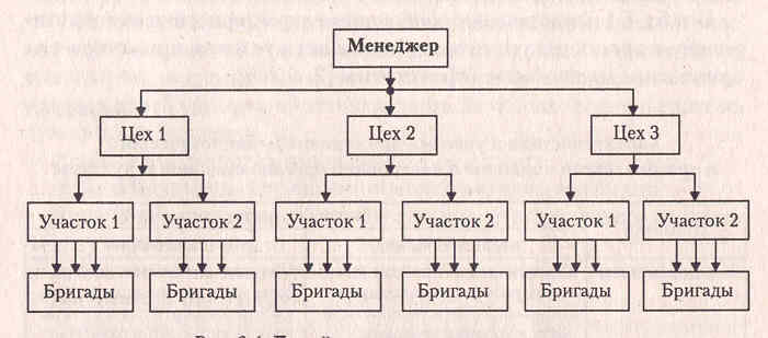 Матричная схема департаментизации