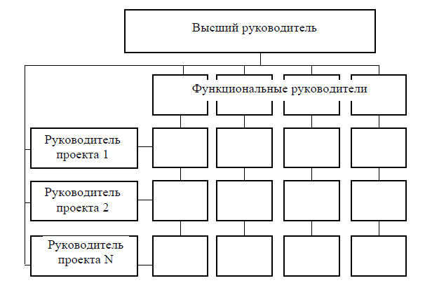 Общим принципам выбора и построения организационной структуры управления проектом относятся