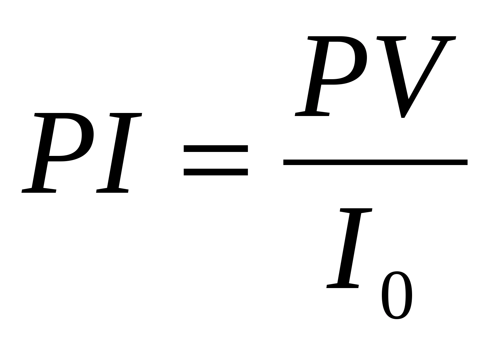 Расчет pi инвестиционного проекта