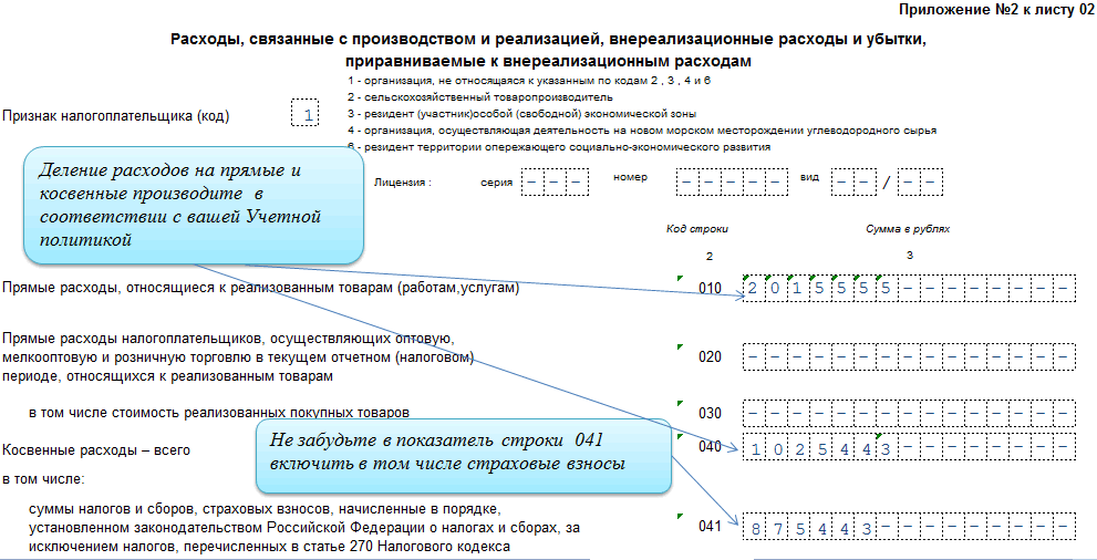 Приложение номер 2 к приказу фонда социального страхования образец заполнения