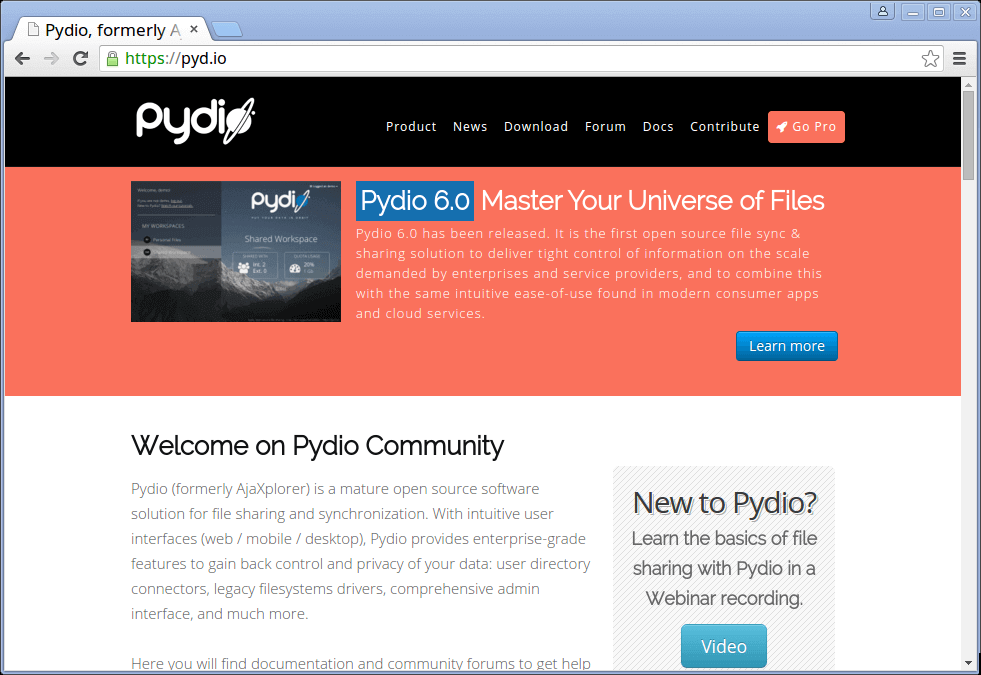 Pydio-Cloud-Storage