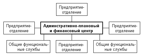 Рис.42. Центр управления ФПГ - акционерная компания.