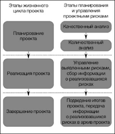 Курсовая управление рисками проекта на примере