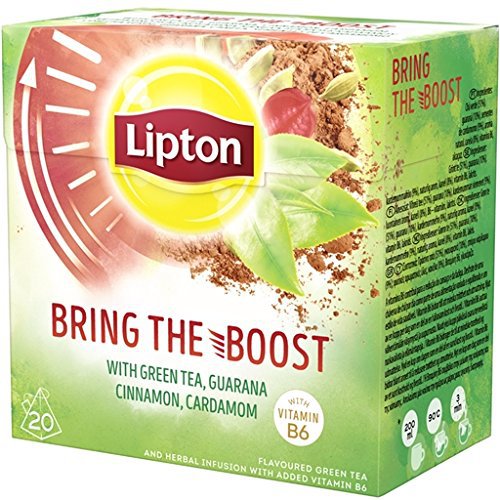 Чай зеленый Lipton Bring the Boost, 20 пак.