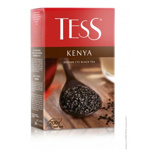 Чай TESS KENYA черный листовой гранулир., 200гр - купить в интернет магазине с доставкой, цены, описание, характеристики, отзывы