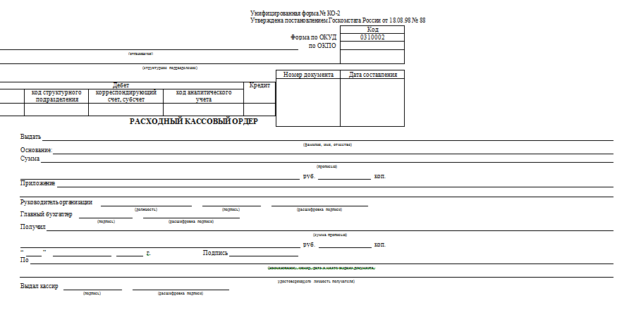 C:\Users\User\Desktop\расходный кассовый ордер.png