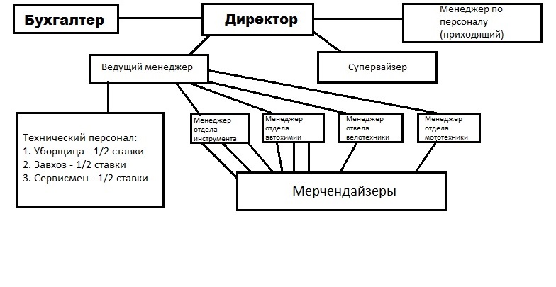 оргструктура факт