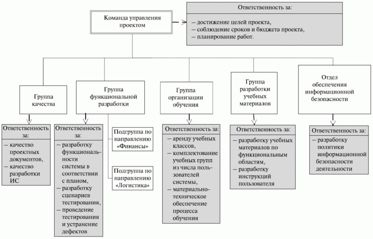 Состав команды проекта и их функции