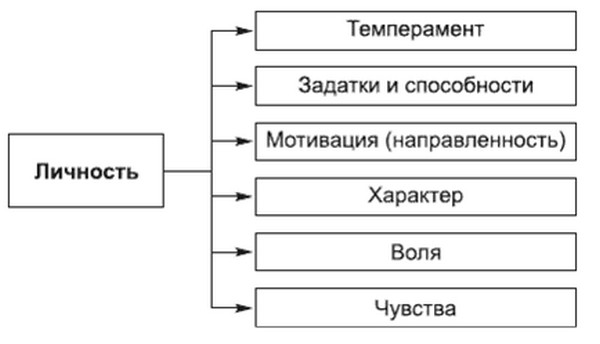 Рис. 5. Характеристика содержания понятия «личность»