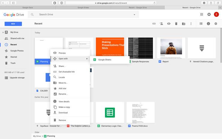 Результат пошуку зображень за запитом "googledocs интерфейс"