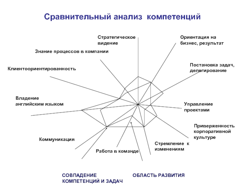 Анализ компетенций. Стратегическая компетенция. Сравнительный анализ ресурсов и компетенций. Ориентация на результат компетенция.