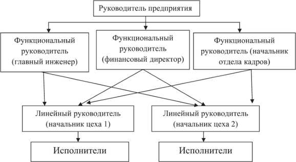 — Линейно-функциональная структура управления