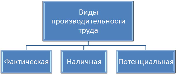 Виды производительности труда