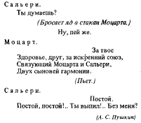 Наборное оформление текста драматических произведений