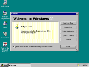 Microsoft Windows 95