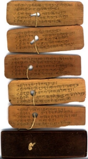 The Dravidian language is one of the oldest  surviving classical languages dating at least 2000 years use.  âPalm leaf manuscripts (Tamil) are manuscripts  made out of dried palm leaves.: 