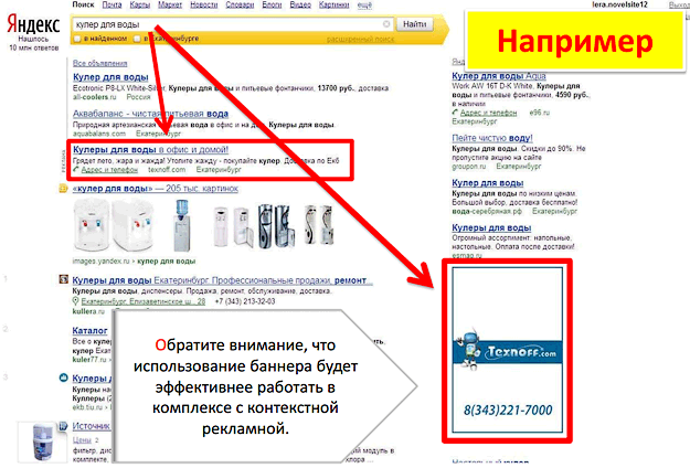 Медийно-контекстный баннер Яндекс - эффективный способ конте…